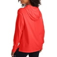 thumbnail image 5 of Champion Womens Heavyweight Jersey Pullover Hoodie, M, Red Flame, 5 of 5