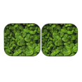 thumbnail image 7 of Haiem Tiny Green Fern Leaves Car Windshield Sun Shade (2 Pieces) Foldable Windshield Sun Shade Car Accessories for Truck SUV Pickup-Large, 7 of 7