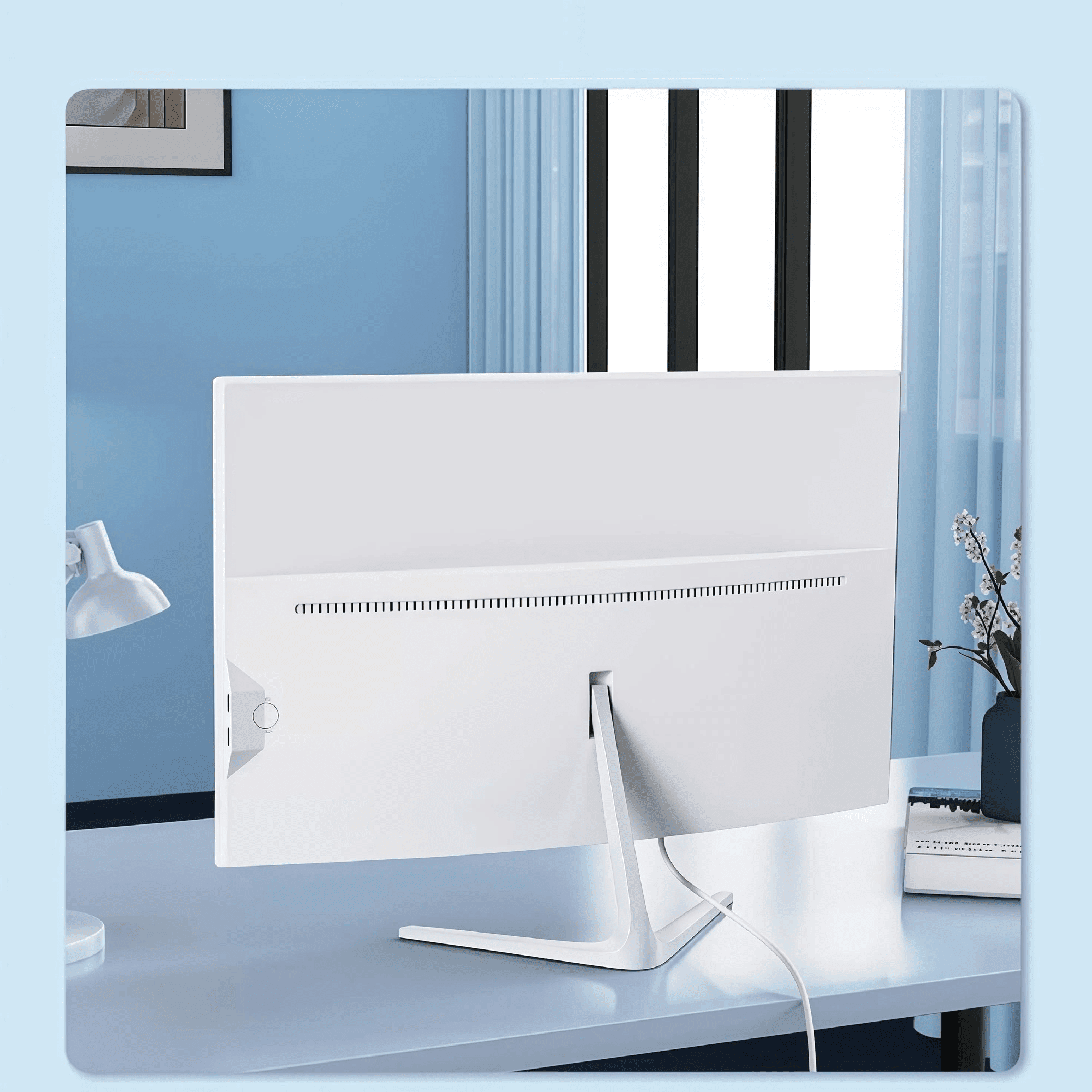 TOEMAAGIC 24-inch All-in-One Desktop Computer, Intel Core i5-6500, 16GB RAM, 512GB SSD, Windows 10, Wi-Fi, Bluetooth, Webcam, Includes Wired Keyboard and Mouse, White