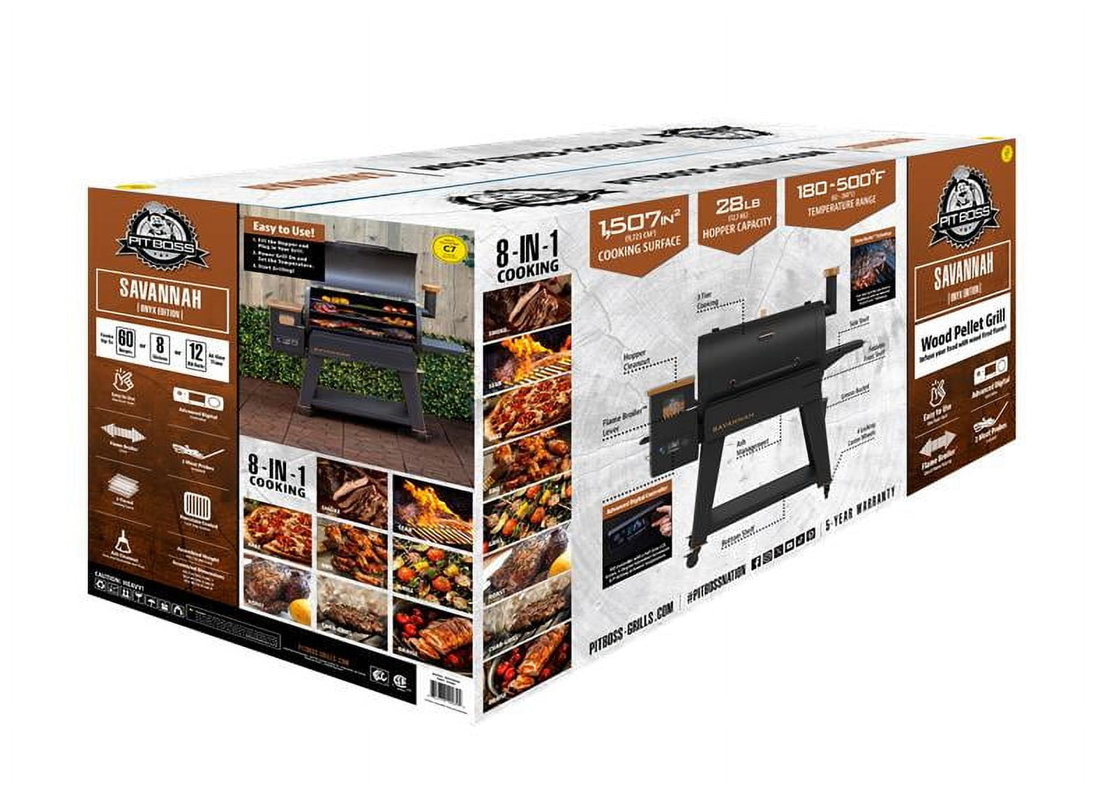 Pit Boss Onyx Series Wood Fired Pellet Grill Kuwait Ubuy