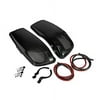 KICKER 46HDBL69 Left and Right Bag Lid Kit with 6x9 Speakers and Harness for 2014 and Up Harley Davidson
