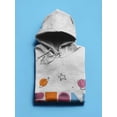 thumbnail image 3 of Colorful Buon Ferragosto Hoodie Women -Image by Shutterstock, Female 5X-Large, 3 of 4