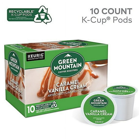 Green Mountain Coffee Roasters Caramel Vanilla Cream - 10 Count