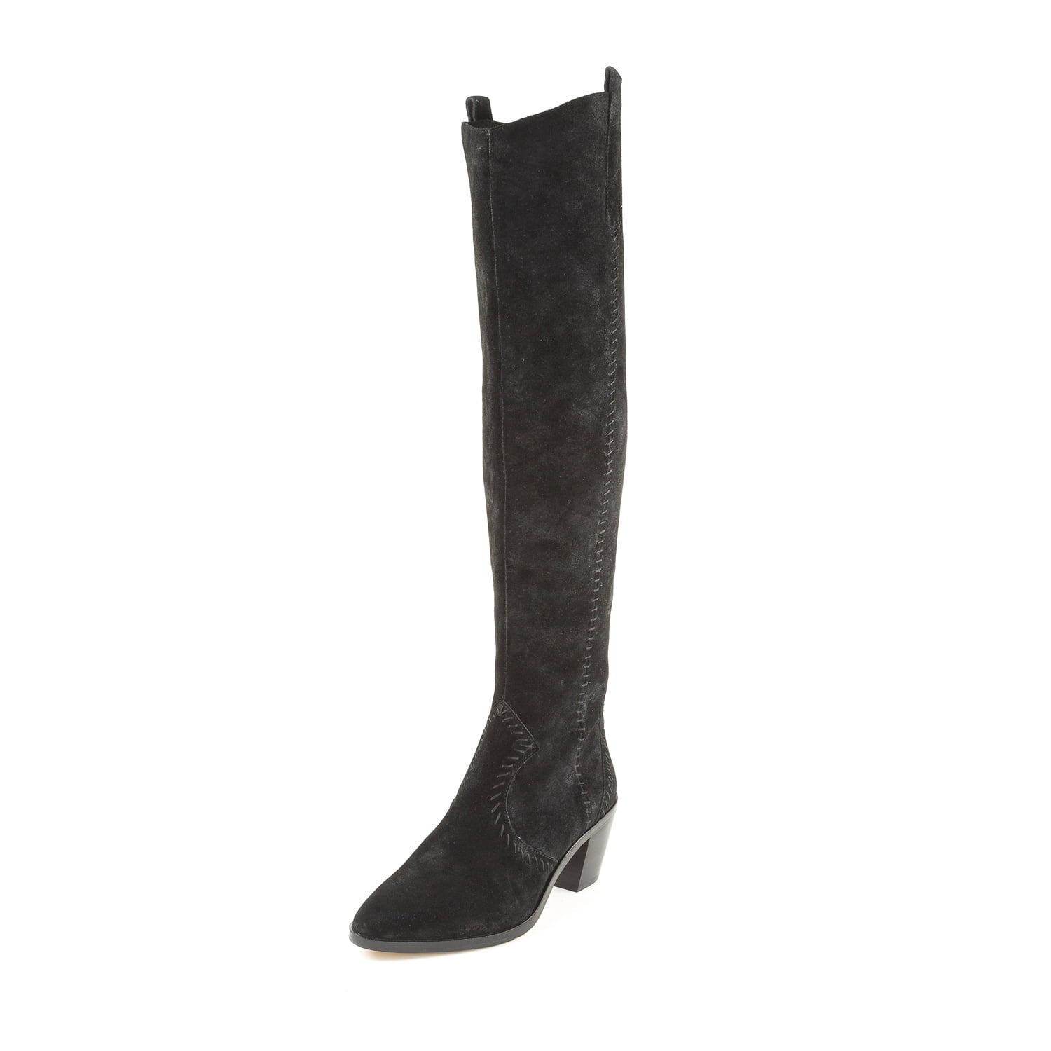 Rebecca Minkoff Women's Lizelle Suede Over-The-Knee Boots US 5 Black ...