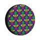 thumbnail image 1 of Balery Mardi Gras Carnival3 Cubiertas para Neumáticos - Protector Resistente para Neumáticos de Camioneta, SUV, Remolque, Camper y RV-16 inch, 1 of 6