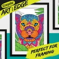 thumbnail image 6 of Crayola Art with Edge Animal Ink Coloring Book, Child, 32 Pages, 6 of 9
