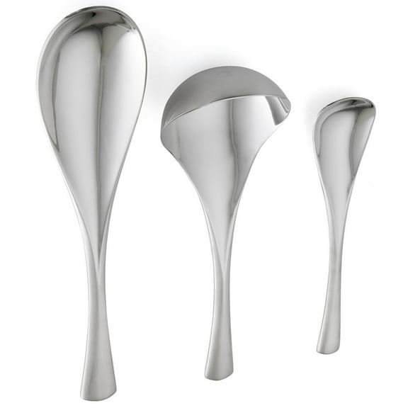 Yamazaki Merge Duo 3-piece Completer Flatware Set 18/8 Stainless Steel