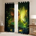 thumbnail image 2 of Castle Fairy Kawaii Fairy Black Out Curtains for Girls Women Kids,Elf Princess Curtains Pack Of 2 (42X63 Each),Cartoon Anime Girl Bedroom Curtains,Super Cozy Room Decor, 2 of 6