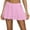 Pink, variant on EDFBUYKRS Female Skirts Maxi Skirts for Women 2026 Plus Size Women's Solid Color Pleated Mini Skirt Casual Comfortable Homewear A Line Skirt for Summer Daily Wear