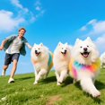 thumbnail image 2 of Dog Hair Dye, Hot Pink Color Pet Hair Dye, Pet Safe Dye, Dog Hair Coloring Agent, Fashionable DIY Pet Grooming Easy to Use Pet Hair Dye Permanent for Pet Grooming (Hot Pink,3.5 fl oz / 100 ml), 2 of 8