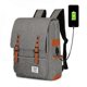 thumbnail image 1 of Backpacks Gray Slim Laptop Backpack With Usb Charging Port Mz713, 1 of 3