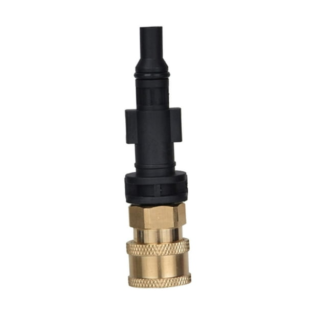 Adaptador de rosca de 1/4" para lanza de espuma de hidrolavadora de coche para Lavor