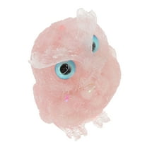 WHAMVOX Owl Decoration Decorative Statue Cute Whimsical Office Pink