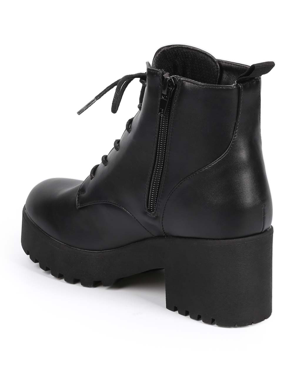 combat boots chunky