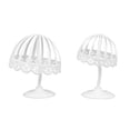 thumbnail image 1 of MasteelfCA 2pcs Creative Hat Storage Rack PE Hat Display Stand Mall Display Holder for Store, 1 of 8