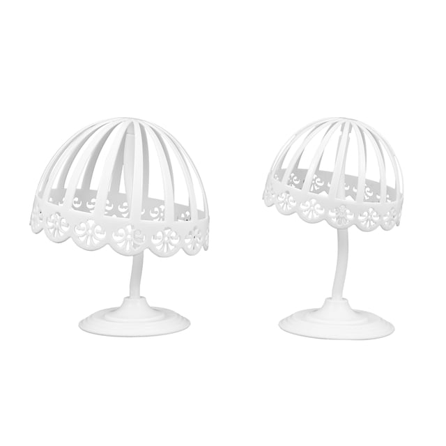 MasteelfCA 2pcs Creative Hat Storage Rack PE Hat Display Stand Mall Display Holder for Store