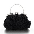 thumbnail image 1 of Bolso de mano de noche JAMBHALA Dressy Floral Satin para mujer, 1 of 8
