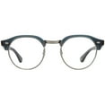 thumbnail image 2 of Garrett Leight OAKWOOD NVY-S Unisex Navy-Silver Frame Eyeglasses, 2 of 2