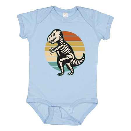 

Inktastic Dinosaur Skeleton Halloween Gift Baby Boy or Baby Girl Bodysuit
