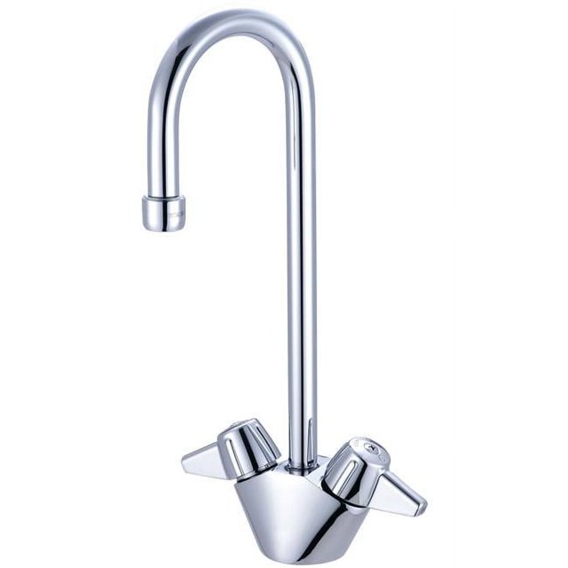 Central Brass 0289-A Two Handle Bar Faucet, Chrome