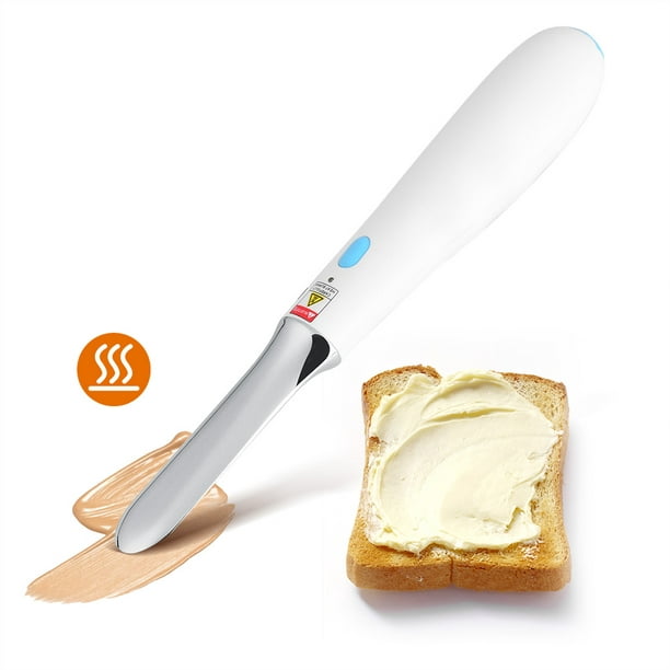LYUMO Rechargeable Heated Butter Knife Spreader for Melting Cutting  Spreading Cheese\Honey\Ice Cream, Heated Butter Knife, Heated Butter  Spreader 
