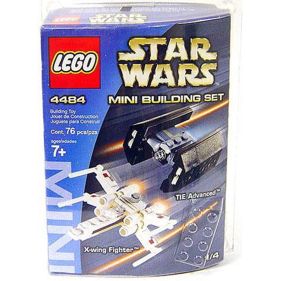 Star Wars Mini Building Sets X-Wing Fighter & TIE Advanced Set LEGO 4484