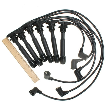 - 6X 3878 Ignition Spark Plug Wires Set Coil Lead N/R For HYUNDAI KIA sparkplugwire SONATA SANTA