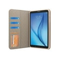 thumbnail image 6 of Mignvoa Galaxy Tab E 8.0 T377 Case,Premium PU Leather Kickstand Cover with Card Slots Pocket Slim Lightweight Folio Flip Cover For Samsung Galaxy Tab E 8.0 Inch SM-T378/ SM-T375 / SM-T377(SZW:Brown), 6 of 7