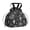 Skull and Hand, variant on Skull and Hand Gothic Pattern Drawstring Insulated Lunch Bag for Women, Stain-Resistant Large Lunch Tote with Multi-Pockets for Work Office