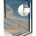 thumbnail image 2 of YUSAZENS Mesh Pool Fence, Removable Safety Pool Barrier for Inground Above Ground Pool Backyard Garden 4x48ft1, 2 of 6