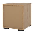 thumbnail image 4 of Tvilum Sofia 2 Drawer Bedroom Nightstand for Adults, Jackson Hickory, 4 of 16