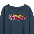 thumbnail image 3 of Marvel Spider-Man - Editorial Logo - Ladies French Terry Pullover Sweatshirt, 3 of 5