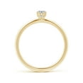 thumbnail image 2 of ANGARA Natural Oval Diamond Solitaire Engagement Ring in 14K Yellow Gold for Women (Size-6x4mm| Color-H| Clarity-SI2) | April Birthstone, Anniversary, Jewelry Gift for Women | Natural Diamond Ring, 2 of 8