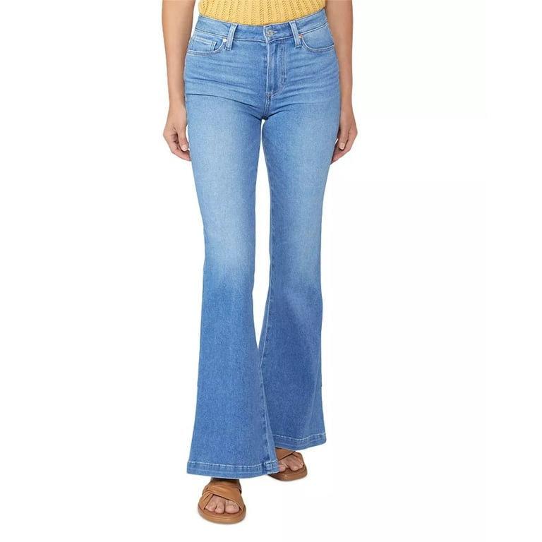 PAIGE Genevieve High Rise Flare Jeans