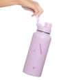 thumbnail image 4 of Termo de Acero Inoxidable Iniciales LuckyLy, Botella de Agua 1L, Letra A lila 1L, 4 of 6