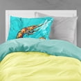 thumbnail image 2 of Carolines Treasures MW1100PILLOWCASE Shrimp Teal Shrimp Fabric Standard Pillowcase Standard multicolor, 2 of 2