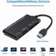 thumbnail image 2 of Card Reader USB 3.0, 7 In 1 Memory Card Reader, USB 3.0 High Speed CF/SD/TF/XD/MS/Micro SDetc, 2 of 4