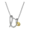 thumbnail image 1 of mtvxesu Necklaces Pendants Letter Rose Rhinestone Necklace 26 Retro English Letter Pendant Necklace, 1 of 2