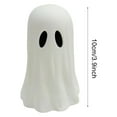 thumbnail image 2 of 10CM White Ghost Figurine Classic Halloween Decor For Porch Or Indoor Displays, 2 of 9