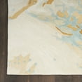 thumbnail image 4 of Nourison Home Prismatic Abstract Sand Blue 3'9" x 5'9" Area Rug, Easy Cleaning, Non Shedding, Bed Room, Living Room, Dining Room, Kitchen (4x6), 4 of 8