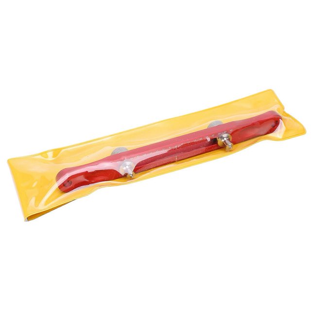 2 Prong Watch Back Cover Opener Stainless Steel Watch Back Case Removal Maintenance Tool Red