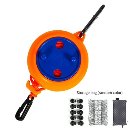 

8m Home -slip With Bag Travel Clothes Portable Quilt Retractable Clothesline