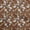 Brown, variant on oneOone Polyester Spandex Dark Peach Fabric Tropical Leaf Sewing Material Print Fabric By The Yard 56 Inch Wide
