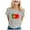 Light Gray, variant on WEAIXIMIUNG Valentine's Day Women's Portugal Soccer Fan T Shirt Flag Print Casual Short Sleeve Top