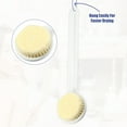 thumbnail image 5 of Unique Bargains Back Scrubber Long Handle Bath Brush Long Handle Brush for Bath Shower 13.98"x3.15"x1.18" White, 5 of 7