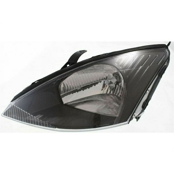 Left Headlight Assembly - Compatible with 2003 - 2004 Ford Focus