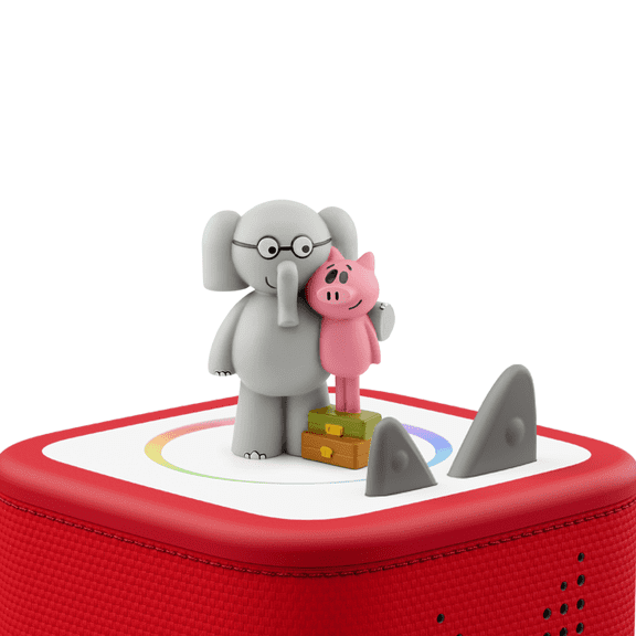 tonies Elephant & Piggie Audio Play Figurine for Kids Portable Speaker, Multicolor, Plastic