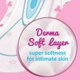 thumbnail image 3 of Whisper Ultra Softs Serviettes Hygiéniques Fraîches pour Femmes, TG 50 Serviettes, 3 of 5
