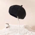 thumbnail image 3 of Cheers.US Newborn Baby Hat Soft Baby Hat and Cute Baby Girls Boy Hat Solid Color Cold-proof Warm Breathable Child Headwear, 3 of 7