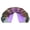 Violet MirrorCoat Polarized, variant on Vonxyz Stealth Black Polarized Lenses Replacement for Oakley Flight Jacket OO9401 Sunglass